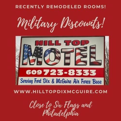 Hill Top Motel Wrightstown Zewnętrze zdjęcie